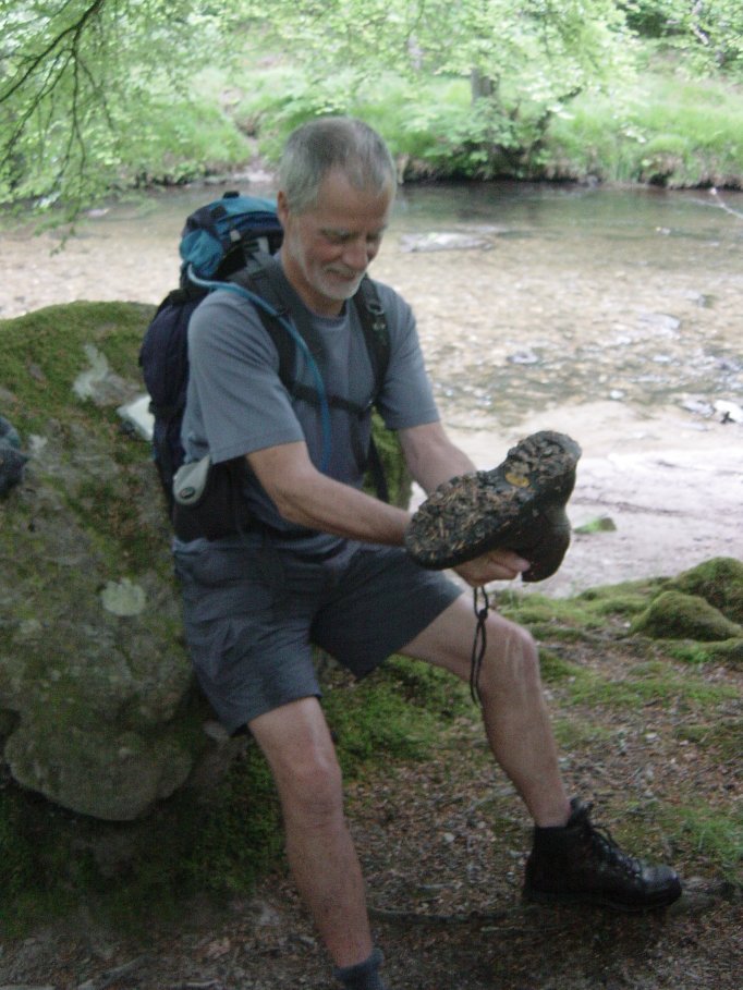 Dave has a river crossing experience